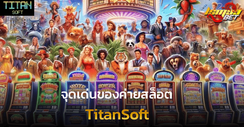 จุดเด่นของค่ายสล็อต Titansoft